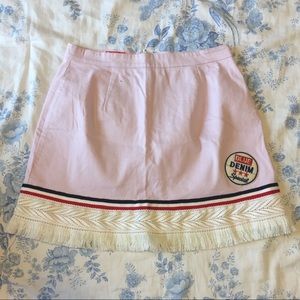 Pink skirt